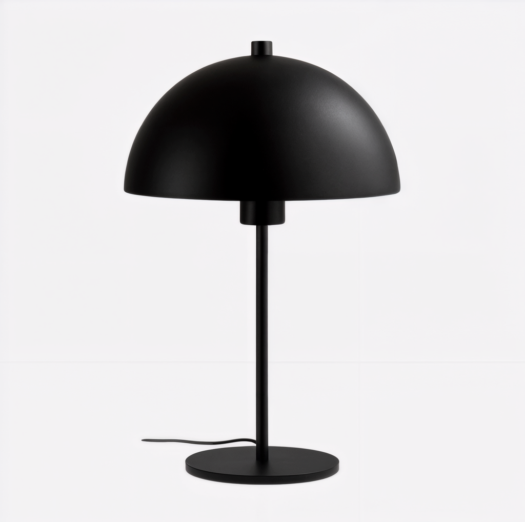 Aurora Compact LED Table Lamp, Round Design, Warm Lighting