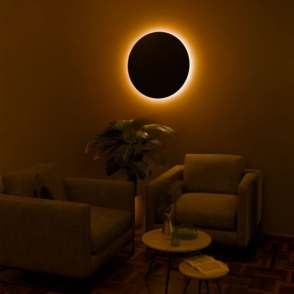 Eclipse Glow Wandlampe - Anpassbare LED-Stimmungsbeleuchtung | Euroselle