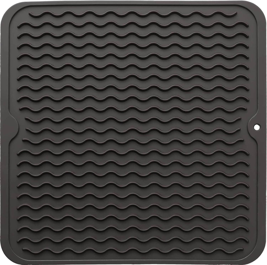 Eco-Conscious Silicone Dish Mat Protects Counters from Heat and Water - Euroselle