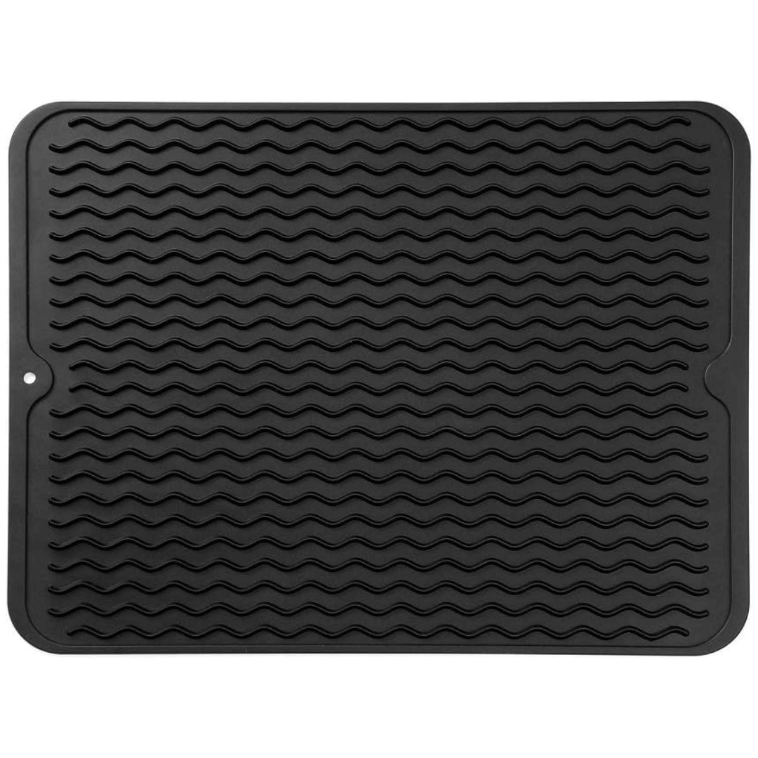 Eco-Conscious Silicone Dish Mat Protects Counters from Heat and Water - Euroselle