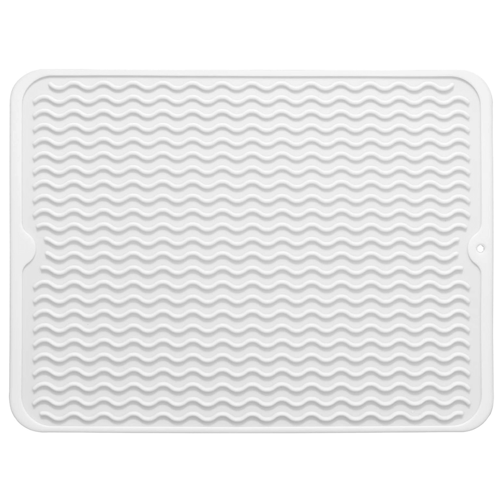 Eco-Conscious Silicone Dish Mat Protects Counters from Heat and Water - Euroselle