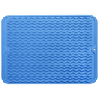 Eco-Conscious Silicone Dish Mat Protects Counters from Heat and Water - Euroselle