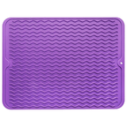 Eco-Conscious Silicone Dish Mat Protects Counters from Heat and Water - Euroselle