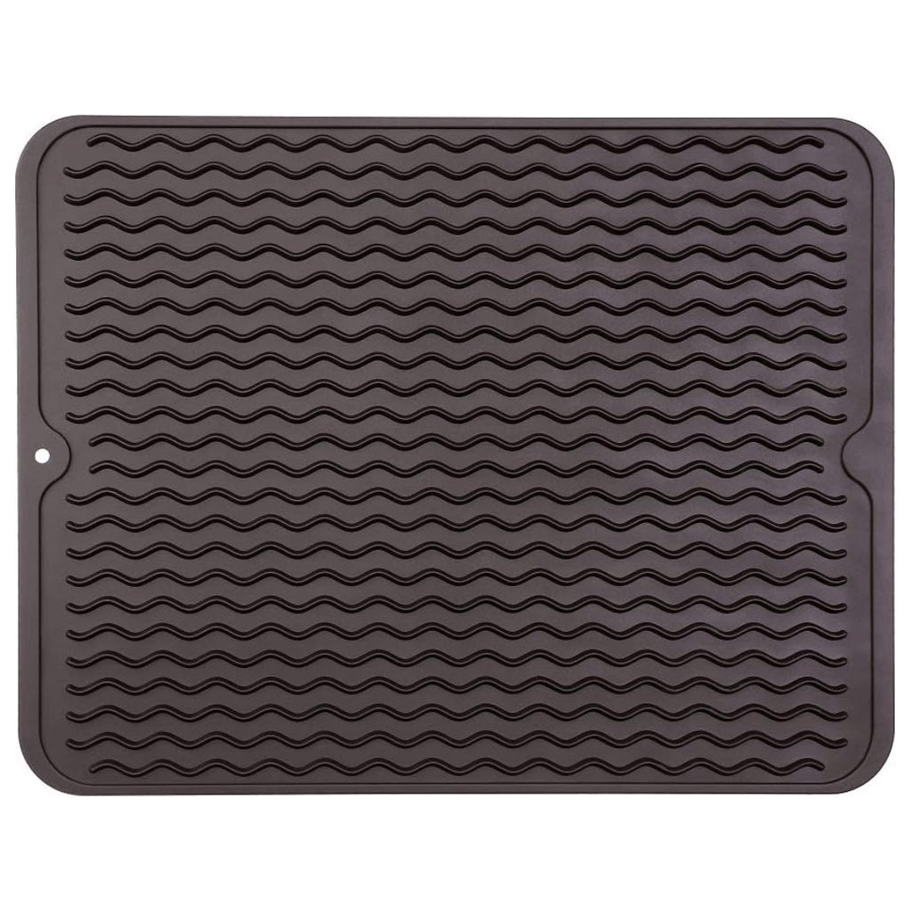 Eco-Conscious Silicone Dish Mat Protects Counters from Heat and Water - Euroselle