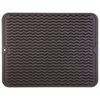 Eco-Conscious Silicone Dish Mat Protects Counters from Heat and Water - Euroselle