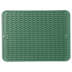 Eco-Conscious Silicone Dish Mat Protects Counters from Heat and Water - Euroselle