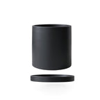 White Ceramic Flowerpot Elegant & Minimalist Décor Piece - Euroselle