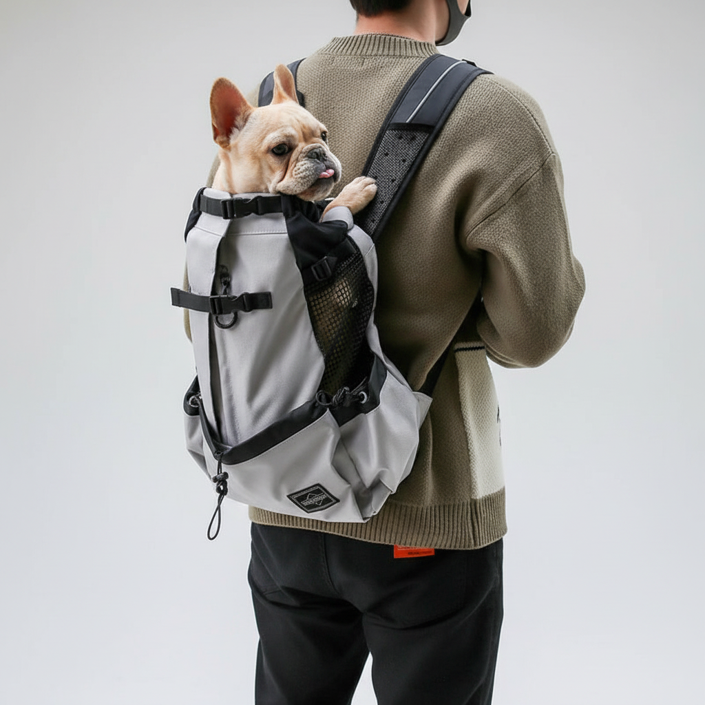 Dog Carrier Backpack for Small to Medium Pets — Hands-Free, Ventilated