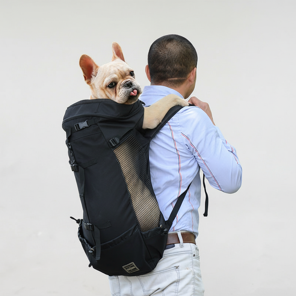 Dog Carrier Backpack for Small to Medium Pets — Hands-Free, Ventilated
