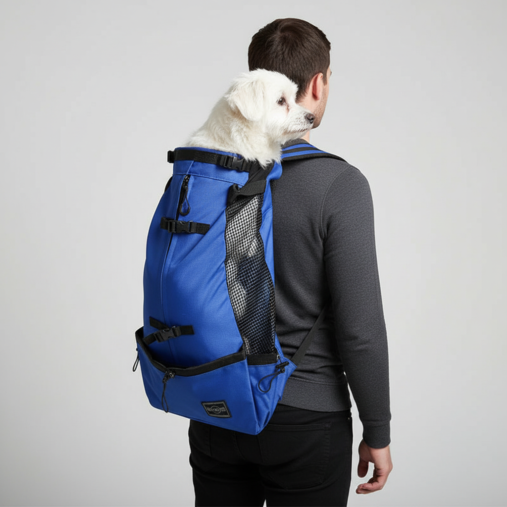 Dog Carrier Backpack for Small to Medium Pets — Hands-Free, Ventilated