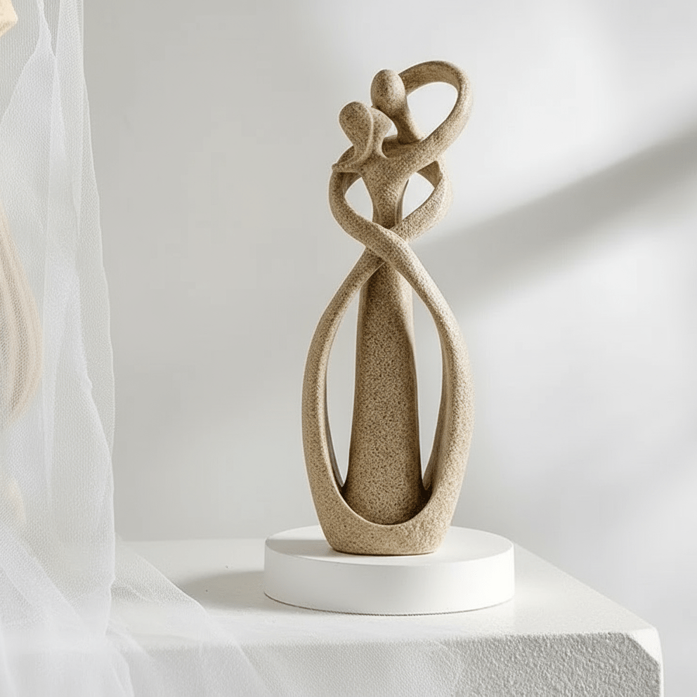 Amora Embrace Couples Sculpture — Symbol of Love and Connection