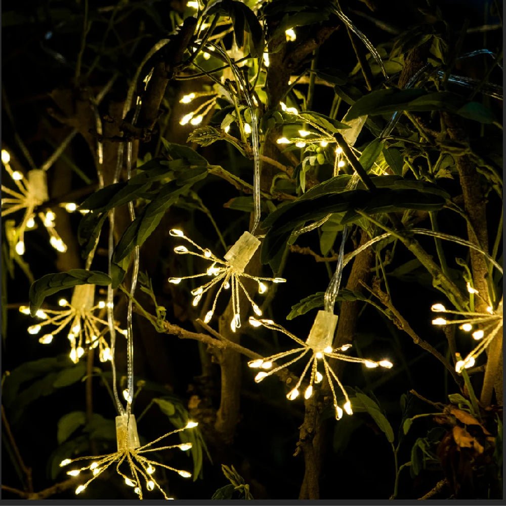 LumenTrail-Kupfer-Lichterkette – Verstellbare Gelenkarme, flexibles Biegedesign