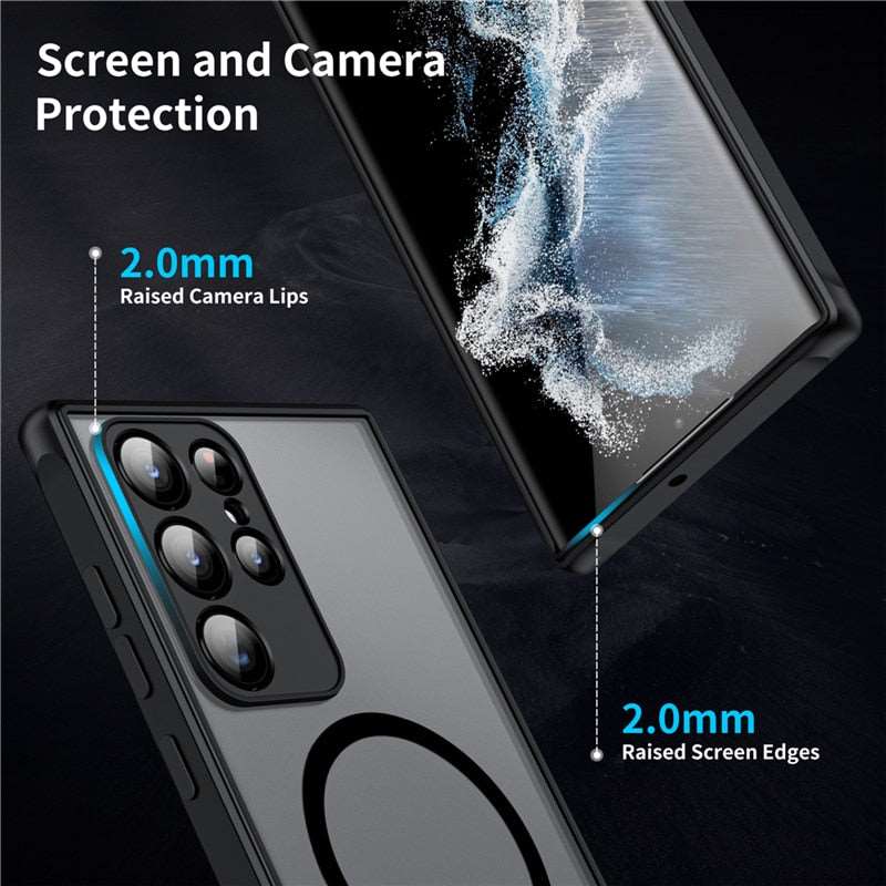 GraniteGuard Magnetic Shockproof Case — Android Phone Compatible