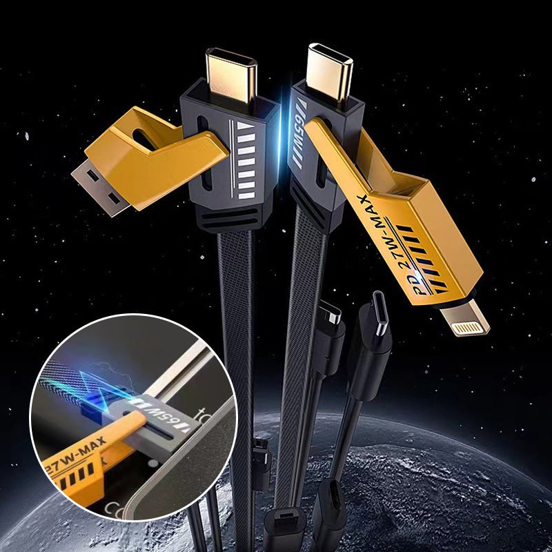 Kabel USB-C s Power Delivery 65W — dva vstupy/výstupy, pro více zařízení
