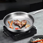 Titanium Non-Stick Frying Pan for Even Heat and Effortless Cooking on Induction and All Stovetops - Euroselle