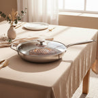 Titanium Hammered Non-Stick Frying Pan Induction Ready - Euroselle