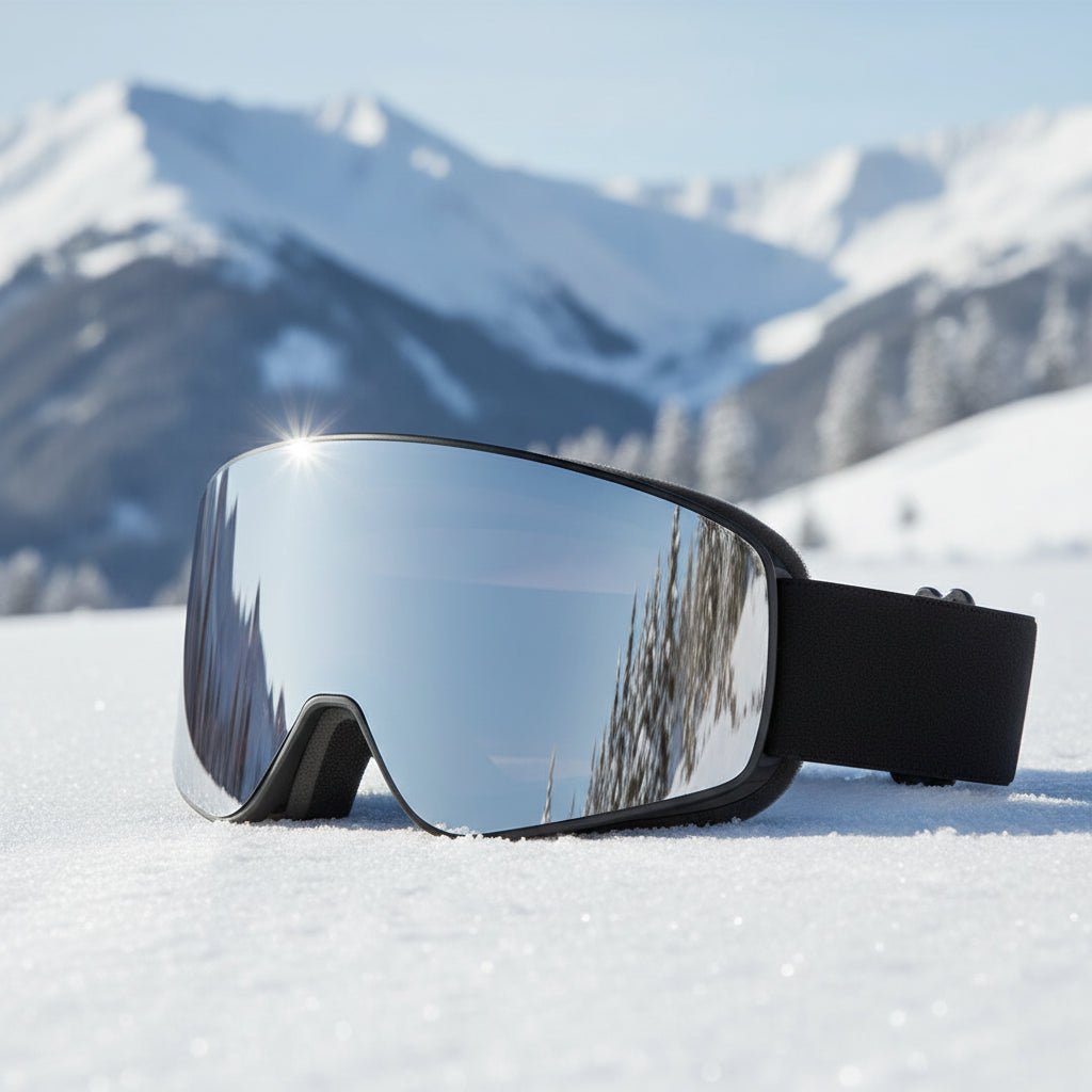 SnowGlide-laskettelulasit — kaksikerroksinen huurtumaton linssi, UV-suojaus