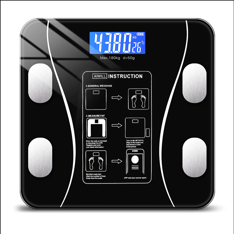 PulseScale Smart Scale — Connected Body Analysis, App Sync, Health Tracking Dashboard
