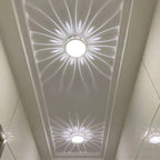 Ultra-slim flush mount LED ceiling light designed for even, shadow-free illumination in modern minimalist interiors - Euroselle