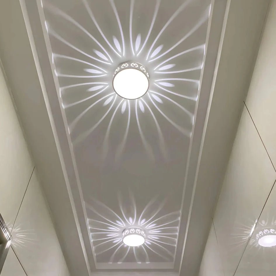 Ultra-slim flush mount LED ceiling light designed for even, shadow-free illumination in modern minimalist interiors - Euroselle