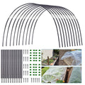 Túnel Policarbonato para Jardim de 5 Peças com Estrutura Resistente em Fibra de Vidro - Euroselle