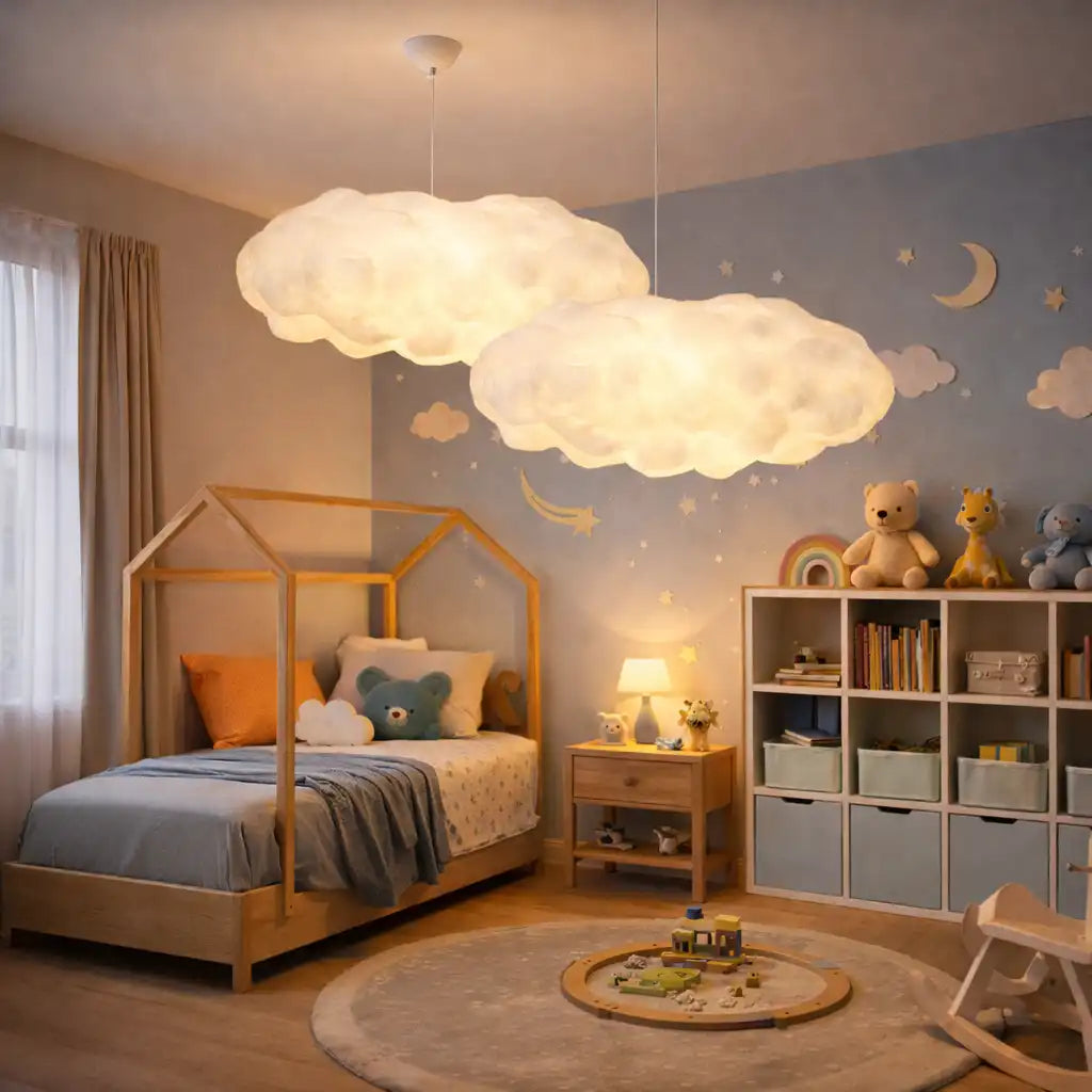 Floating Cloud Pendant Light For Modern Dining Rooms