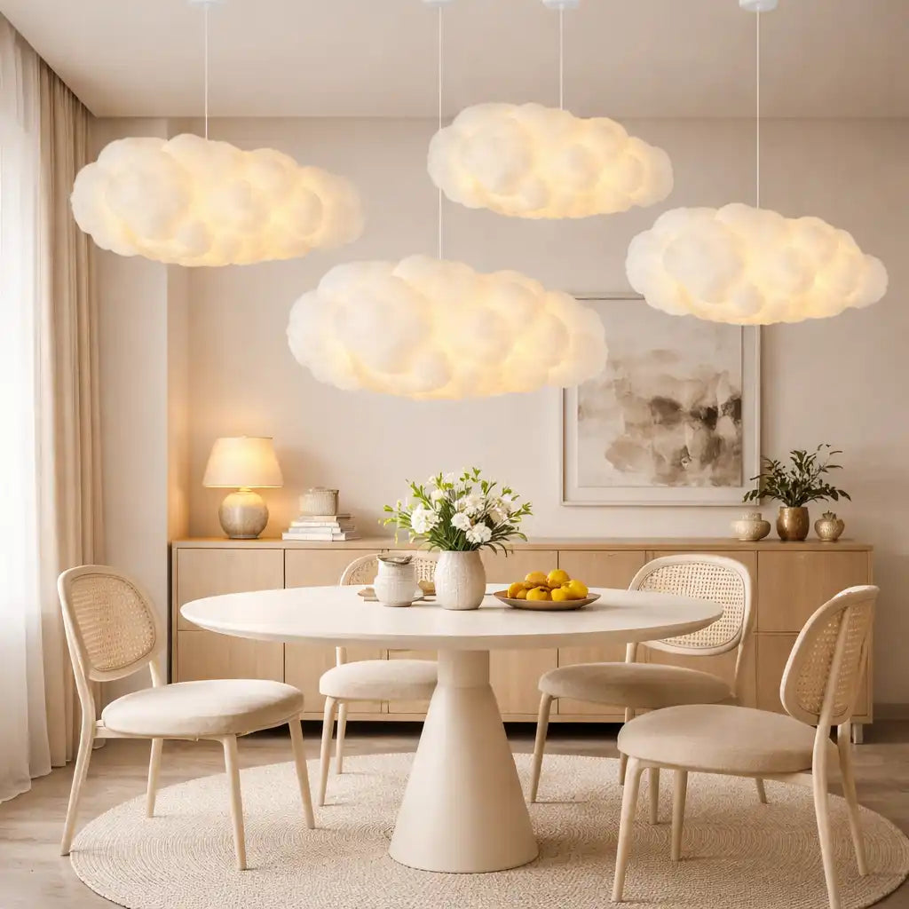 Floating Cloud Pendant Light For Modern Dining Rooms