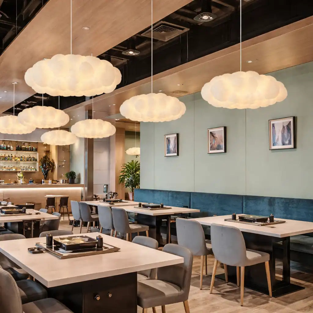 Floating Cloud Pendant Light For Modern Dining Rooms