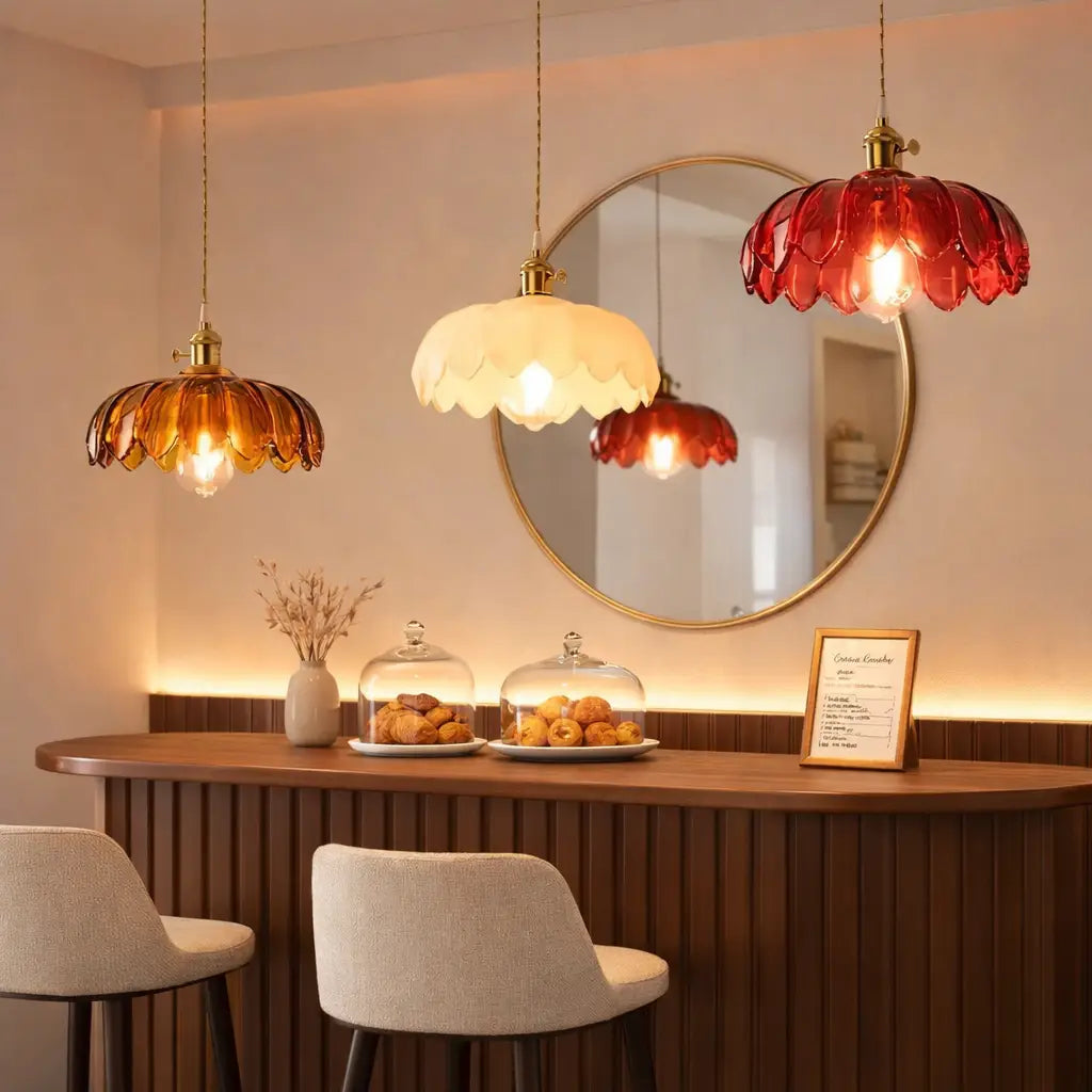 Petal Bloom Pendant Light With Elegant Contemporary Design