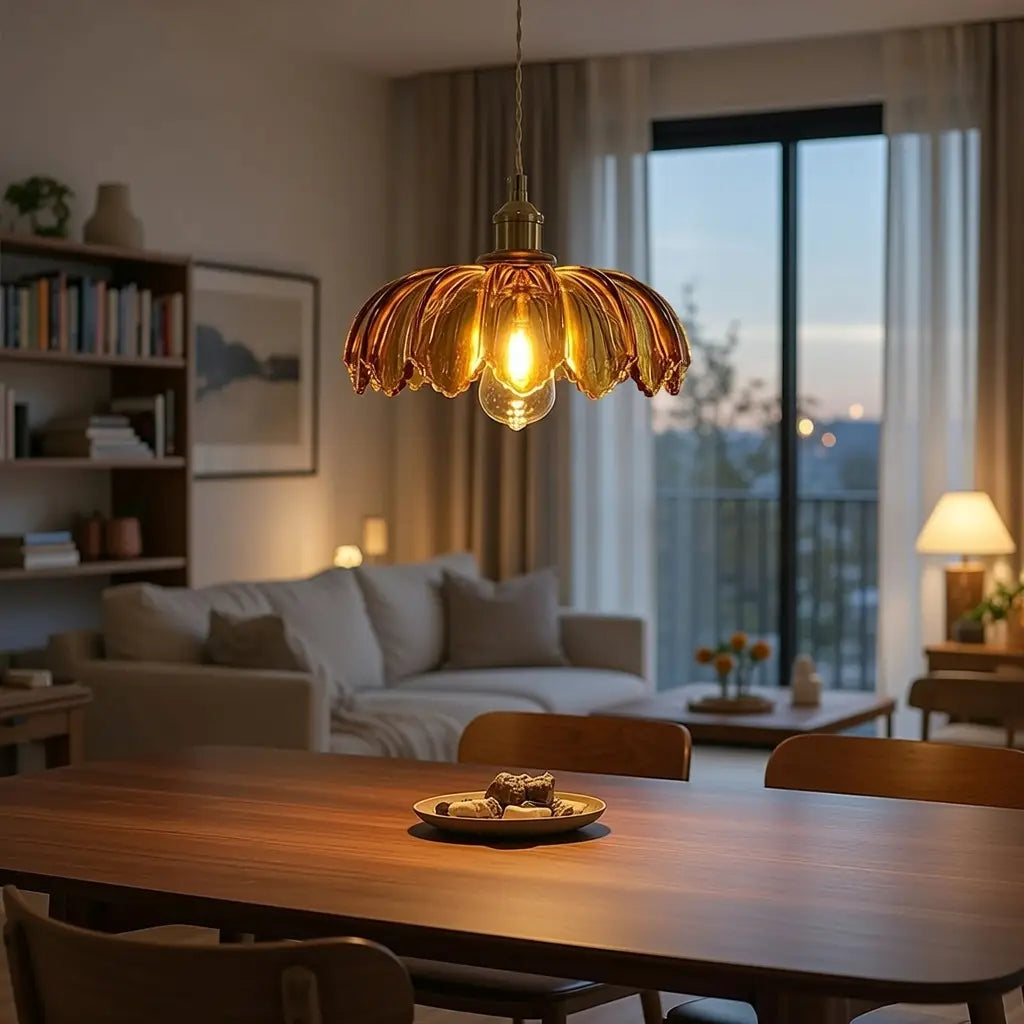 Petal Bloom Pendant Light With Elegant Contemporary Design