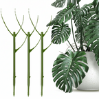 Stackable Plant Support Rings Set of 3 for Indoor & Outdoor Gardening - Euroselle