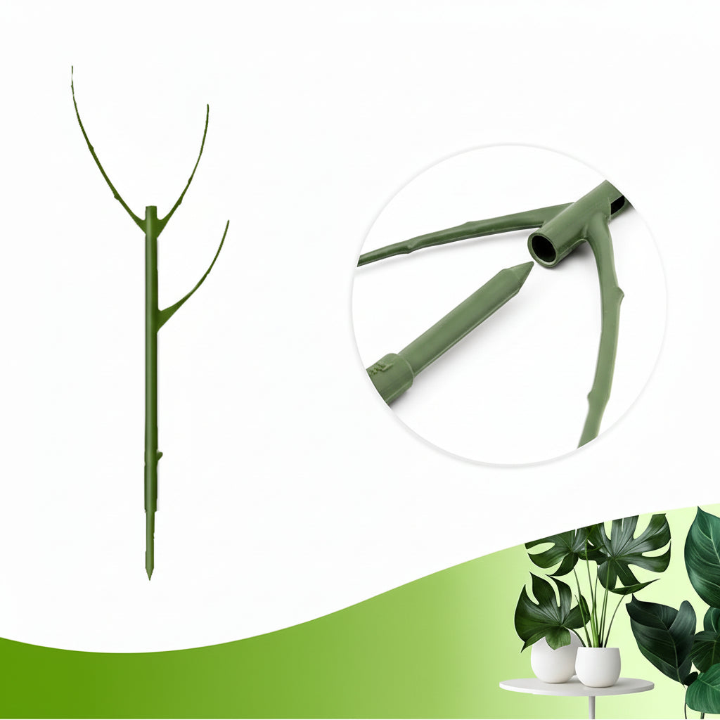 Stackable Plant Support Rings Set of 3 for Indoor & Outdoor Gardening - Euroselle
