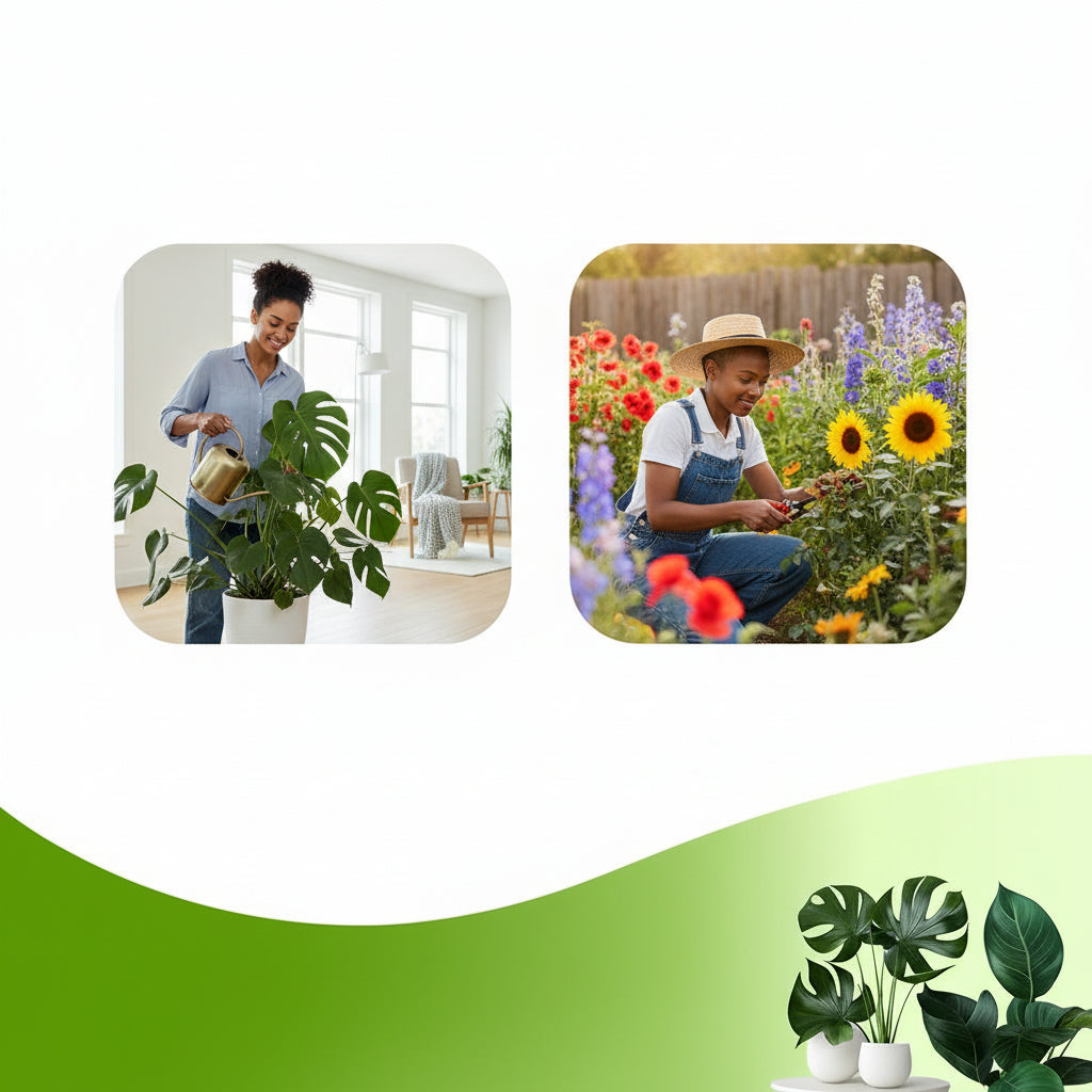 Stackable Plant Support Rings Set of 3 for Indoor & Outdoor Gardening - Euroselle