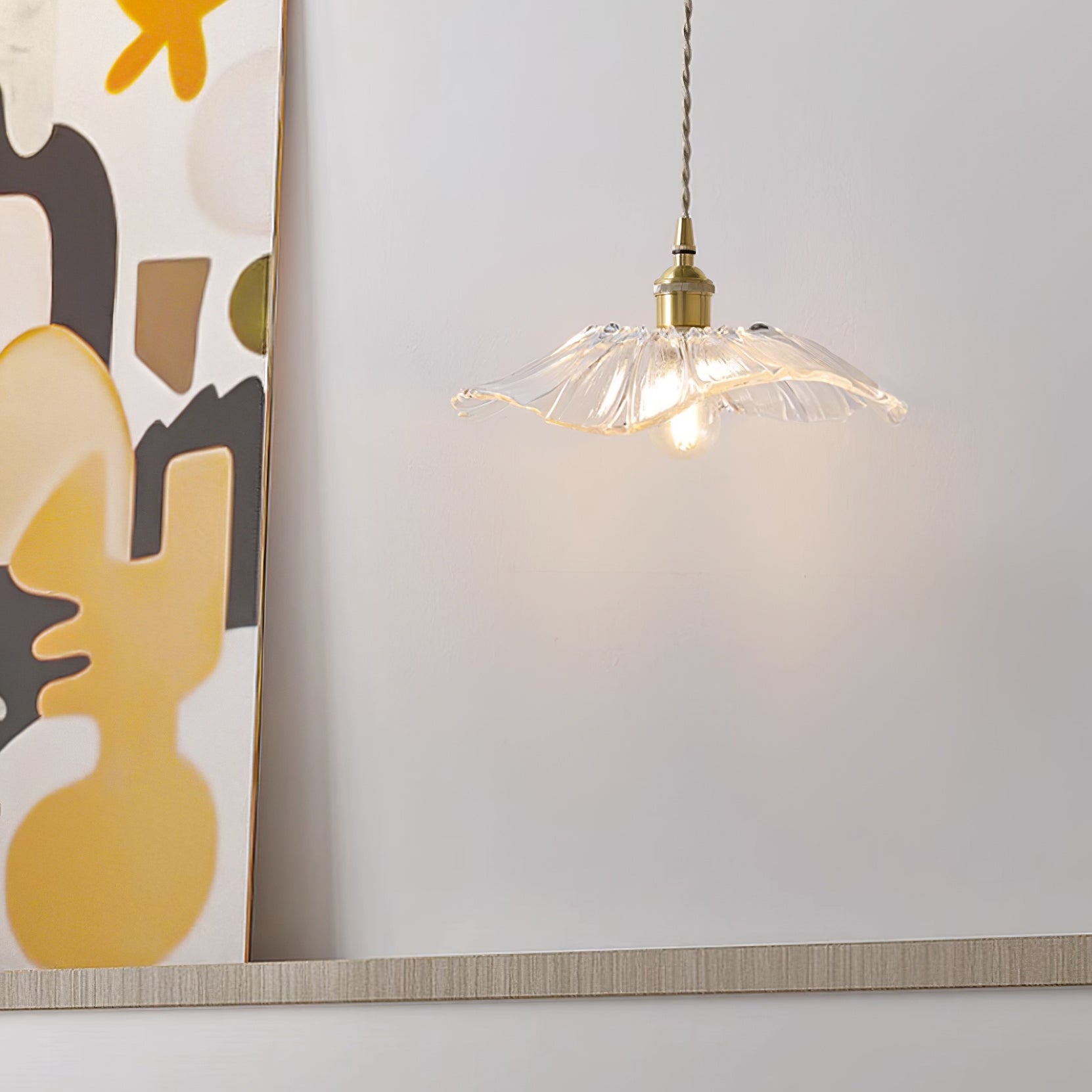 Liora Bloom Glass Ceiling Or Pendant Light