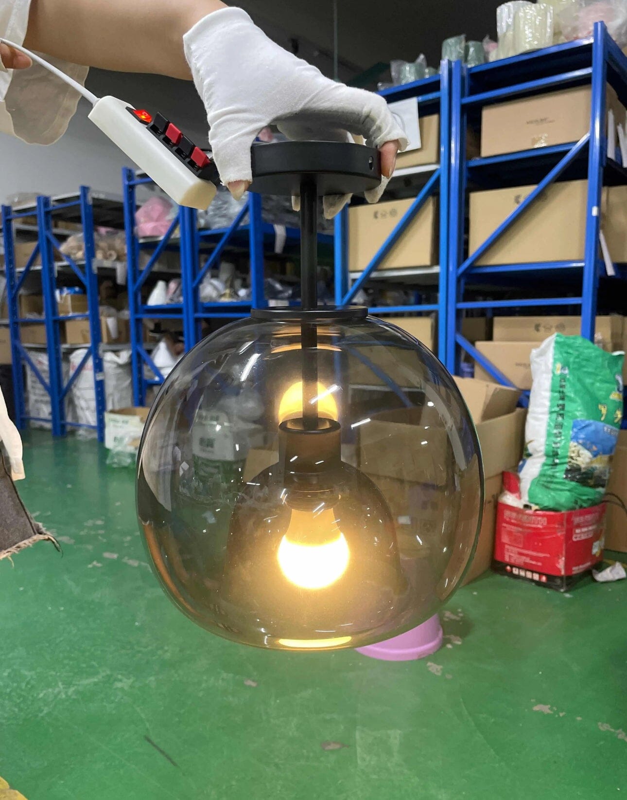 Saturn Globulare Wandleuchte