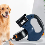 Dual Dog Leash with LED & Tangle-Free Design - Euroselle
