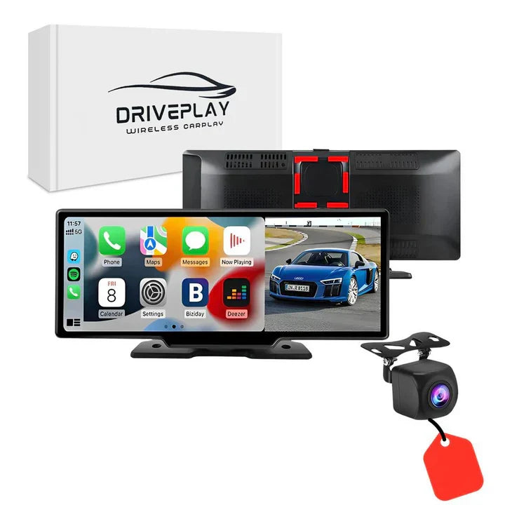 Universelles kabelloses CarPlay- und Android-Auto-Armaturenbrettdisplay, 7-11 Zoll