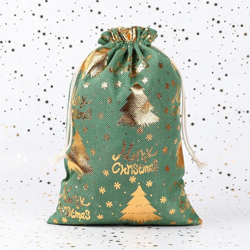 EverLeaf Natürliches Jutegeschenkbeutel - Umweltfreundliches, elegantes Design, wiederverwendbare Ausführung