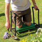 Garden Seat and Knee Pad Combo with Storage Bag - Euroselle