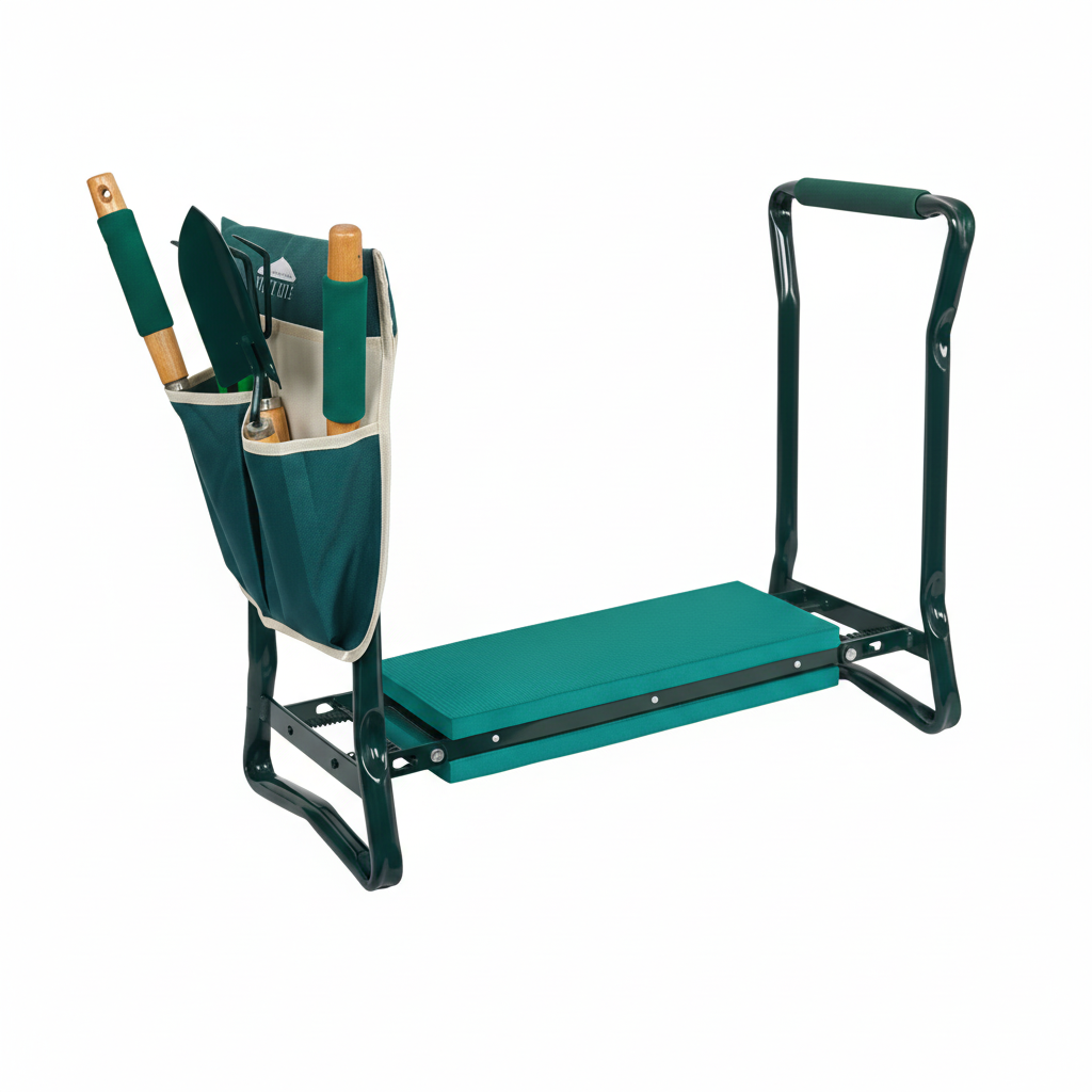 Garden Seat and Knee Pad Combo with Storage Bag - Euroselle