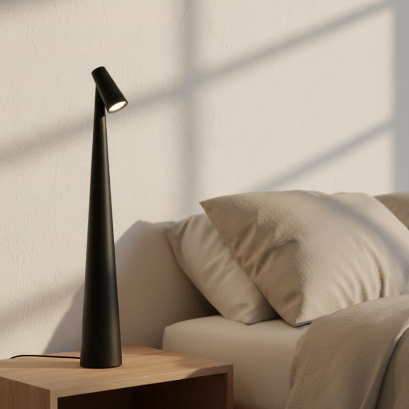 Wiederaufladbare tragbare Lampe für stilvolle Innen- und Außenambiente - Euroselle