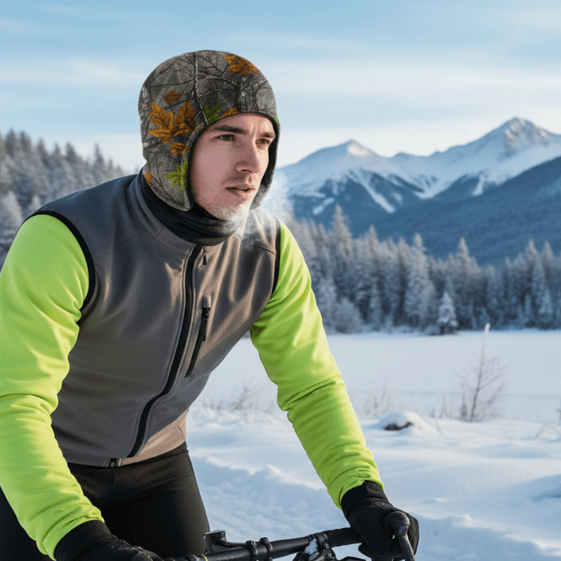 ThermaCore Fleece Cap — Double-Layer Construction, Dual Ear Protection