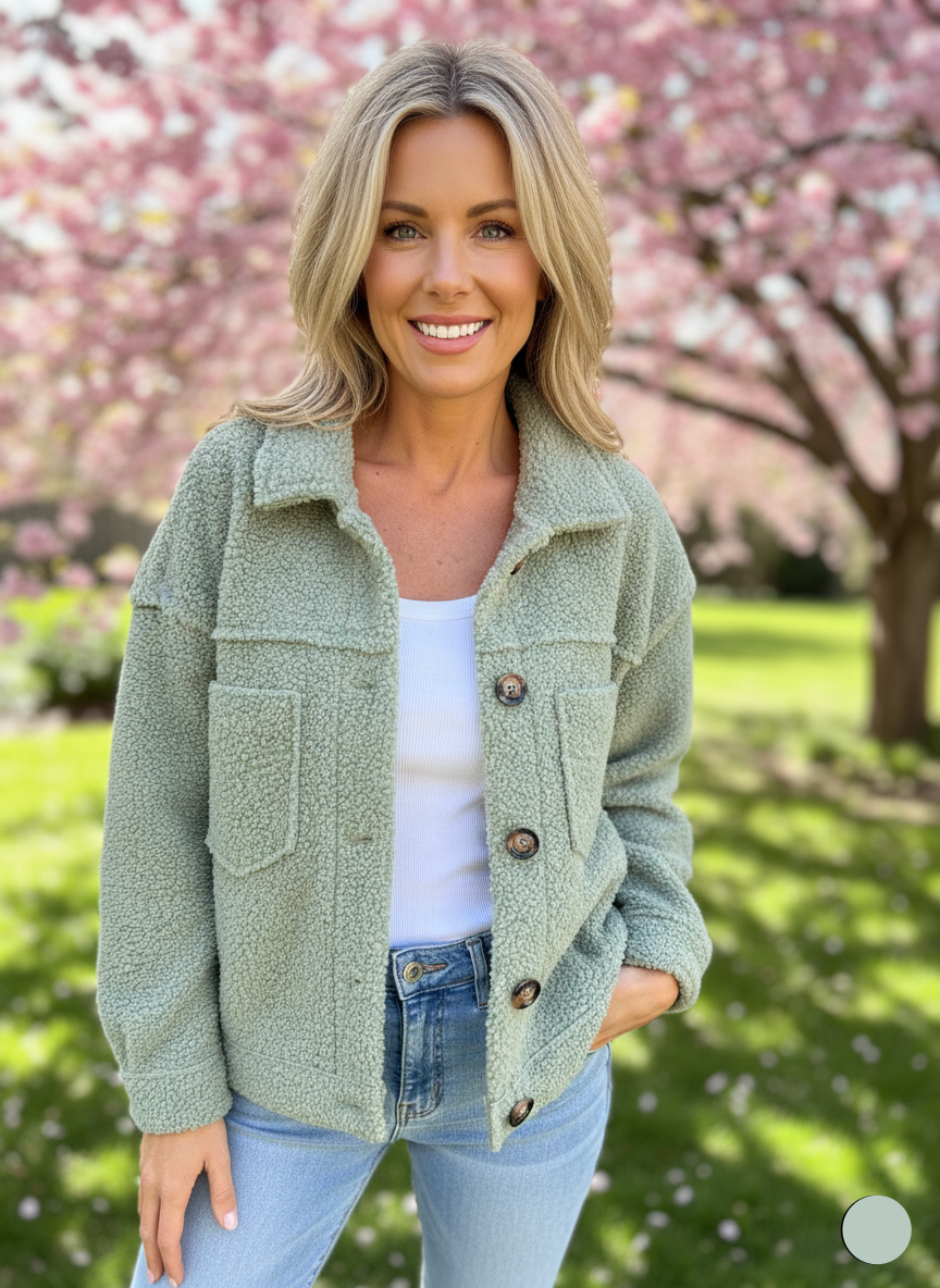 Veste en laine d’agneau