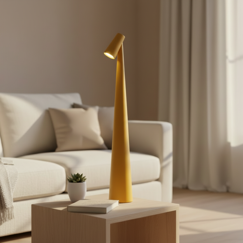 Wiederaufladbare tragbare Lampe für stilvolle Innen- und Außenambiente - Euroselle