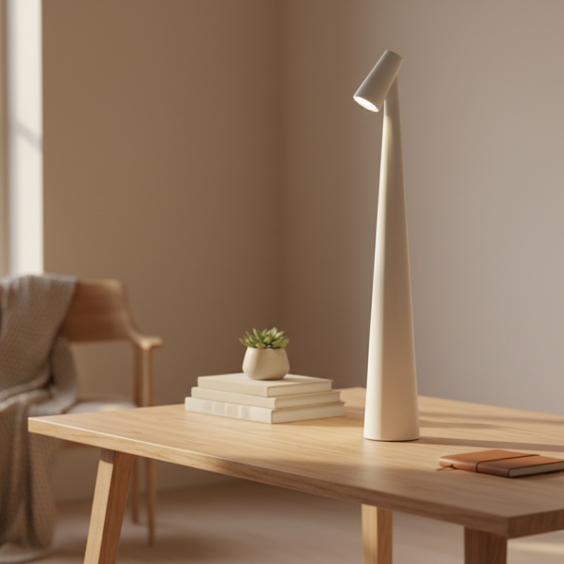 Wiederaufladbare tragbare Lampe für stilvolle Innen- und Außenambiente - Euroselle
