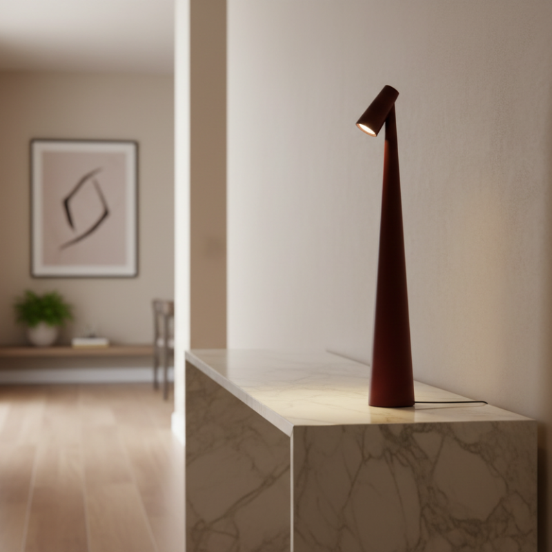 Wiederaufladbare tragbare Lampe für stilvolle Innen- und Außenambiente - Euroselle