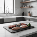 Bandeja de descongelación de aluminio AeroDefrost — Diseño con superficie ranurada para transferir el calor