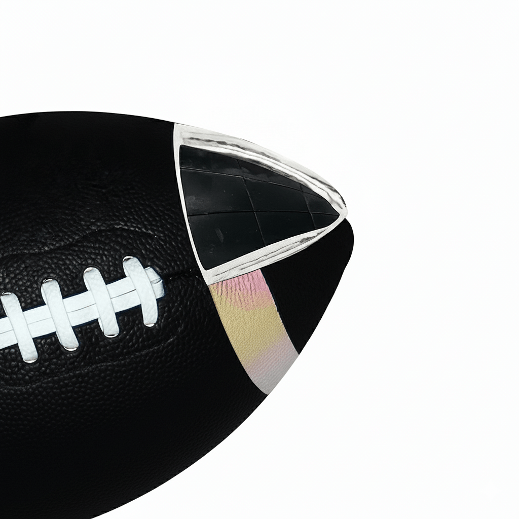 PulseGrip piłka do rugby rozmiar 9 — profesjonalny chwyt, powłoka z imitacji skóry PU, faktura plastra miodu