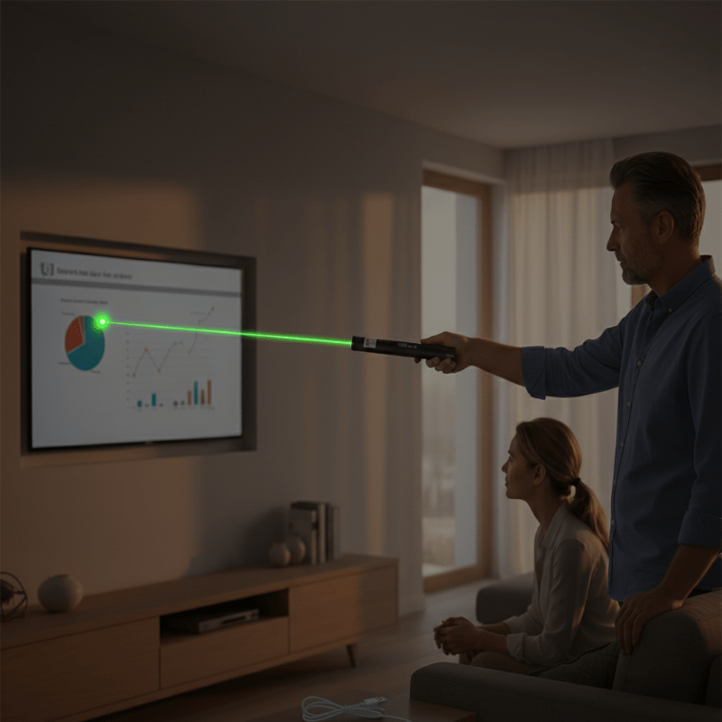 Nastavitelné laserové ukazovátko NovaPoint — dosah 10 000 metrů