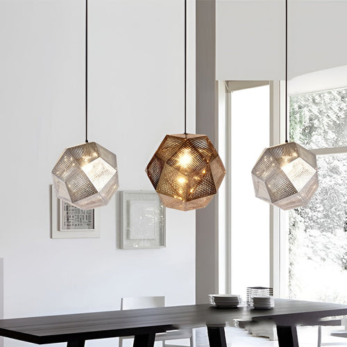 Suspension Cluster Géométrique Calvera | Éclairage d’Accent de Luxe Moderne  